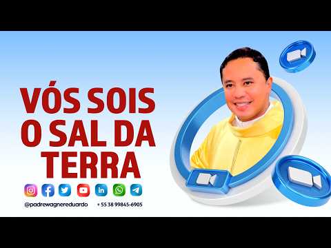 Homilia -  Santa Missa - 08/02/2026 - Tema: Vós Sois O Sal Da Terra