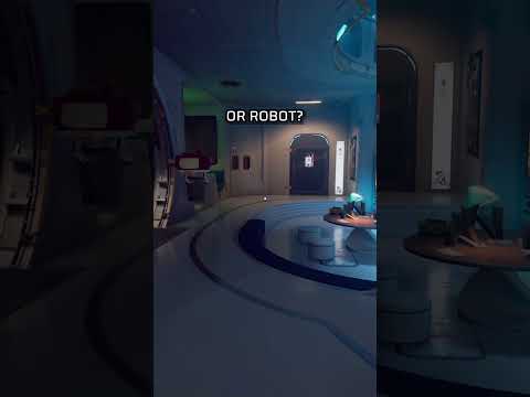 Meet Buzzer!🤖 A “living soul” that you will encounter aboard the A.R.E.S space station…