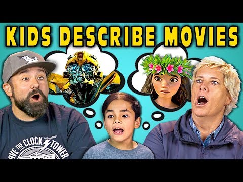 CAN PARENTS GUESS MOVIES DESCRIBED BY KIDS? (React) - UCHEf6T_gVq4tlW5i91ESiWg