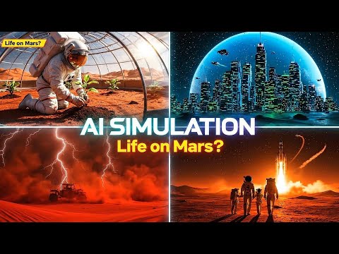 What Life on Mars Will REALLY Look Like | AI Simulation