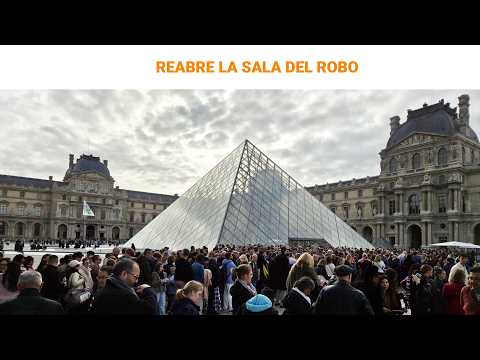 🔴DIRECTO | El Louvre reabre la Galería Apolo, sala en la que robaron en 2025 | RTVE Noticias