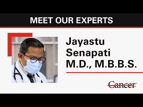 Meet leukemia oncologist Jayastu Senapati, M.D., M.B.B.S.