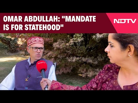 Omar Abdullah | NDTV Exclusive With Omar Abdullah: "Mandate Is For Statehood"