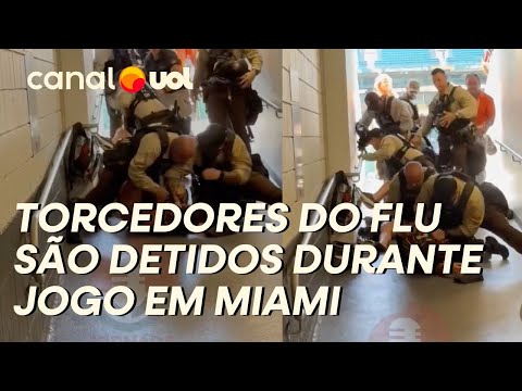 Torcedores do Fluminense Detidos pela Polícia dos EUA Durante Jogo do Mundial