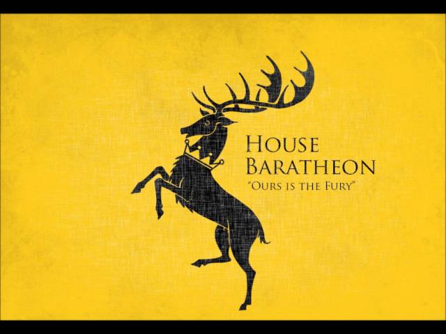 House Baratheon’s Music Playlist