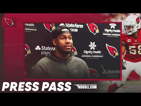 Press Conference: Jordan Hicks | Arizona Cardinals video clip