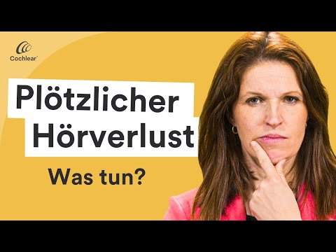 Plötzlicher Hörverlust einseitig - Was tun bei Hörsturz?