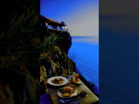 Luxury Waterfront Dinner | Serene Evening Ambience|Assamese song zubeen,LuxuryResort #OceanView