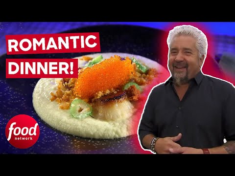 Guy Fieri Wants A ROMANTIC Dinner! | Guy's Grocery Games
