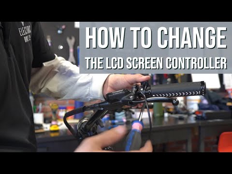How to change the LCD screen controller #ebike #bikerepair