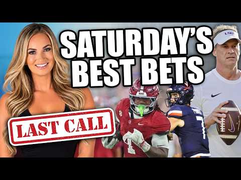 College Football Week 3: FINAL Picks Before Kickoff | LAST CALL LIVE