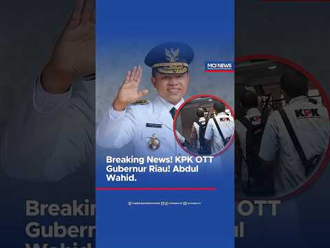 Video thumbnail KPK kembali melakukan operasi tangkap tangan OTT, kali ini terhadap Gubernur Riau Abdul Wahid pada