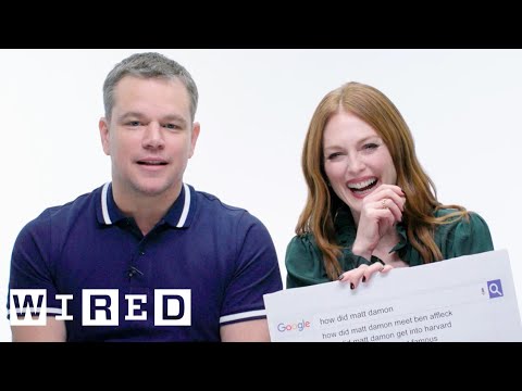 Matt Damon & Julianne Moore Answer the Web's Most Searched Questions | WIRED - UCftwRNsjfRo08xYE31tkiyw