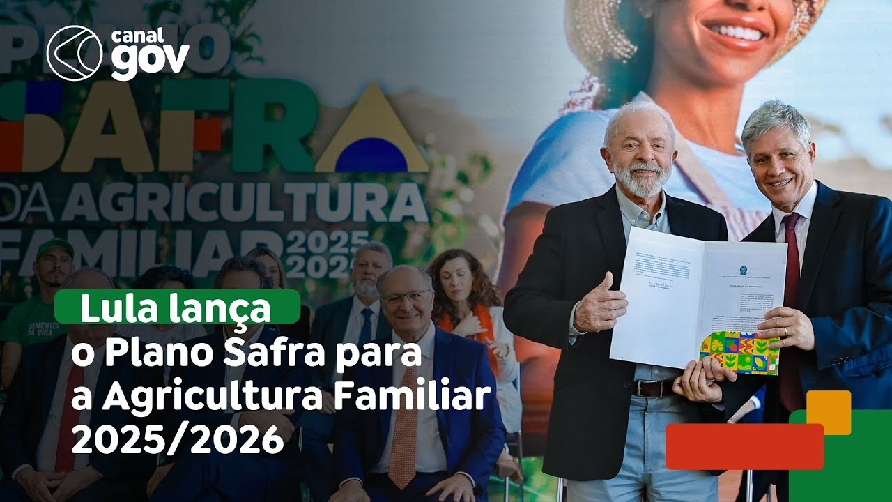🔴 Presidente Lula lança o Plano Safra para a Agricultura Familiar 2025/2026