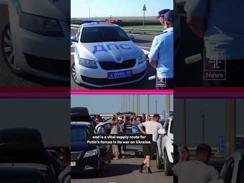 Russia blames Ukraine for Kerch bridge attack