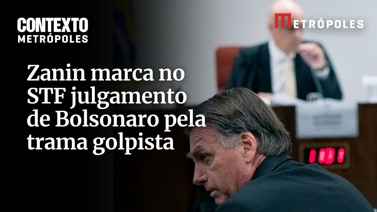 Zanin marca no STF julgamento de Bolsonaro pela trama golpista