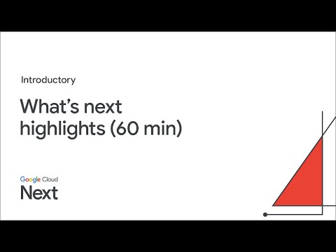 What's next highlights (60 min)