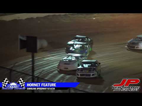 Hornet Feature - Carolina Speedway 6/14/24 - dirt track racing video image