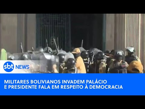 PODER EXPRESSO | Presidente denuncia tentativa de golpe na Bolívia; militares invadiram palácio