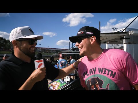 Chris Ferguson Took Our Microphone And Walked Around The Eldora Speedway Pits - dirt track racing video image