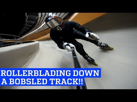 Rollerblading Down a Bobsled Track! - UCIJ0lLcABPdYGp7pRMGccAQ