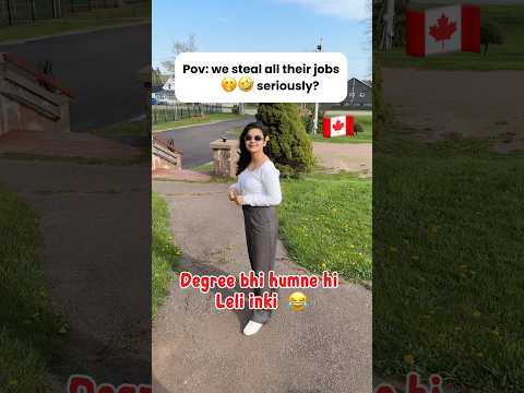 Degree bhi leli humne🇨🇦🤣#canada