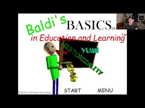 Baby Luigi plays Baldi's Basics LIVE