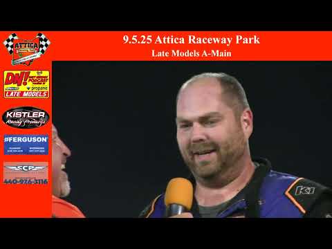 September 5th 2025 | Attica Raceway Park | Late Models A-Main - dirt track racing video image