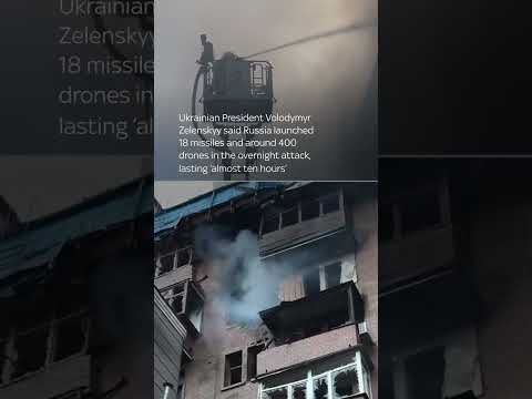 Major Russian drone attack kills two in Kyiv