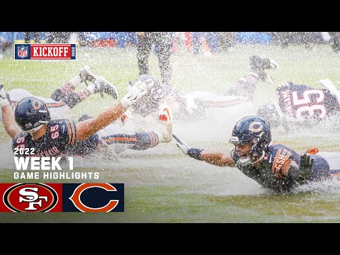 San Francisco 49ers vs. Chicago Bears | Week 1 2022 Game Highlights video clip