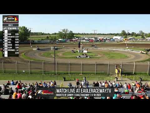 Eagle Raceway | LIVE Look-In | Advantage Racing TV - dirt track racing video image