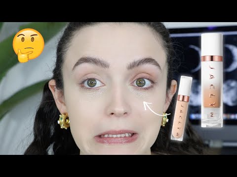 IDK ABOUT THIS?. Jaclyn Cosmetics Blurring Skin Tint & Faux Filter Concealer First Impressions!