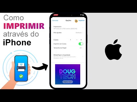 Como IMPRIMIR Arquivos pelo iPhone