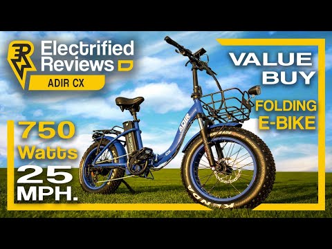 Adir CX review: ,449 APPROACHABLE folding e-bike with SMOOTH POWER