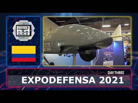 ExpoDefensa 2021 Day 3 Web TV News International Defense and Security Exhibition Bogota Colombia