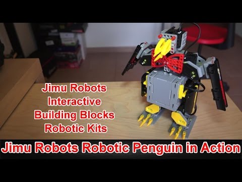 Jimu Robot Robotic Penguin in Action - UCsFctXdFnbeoKpLefdEloEQ