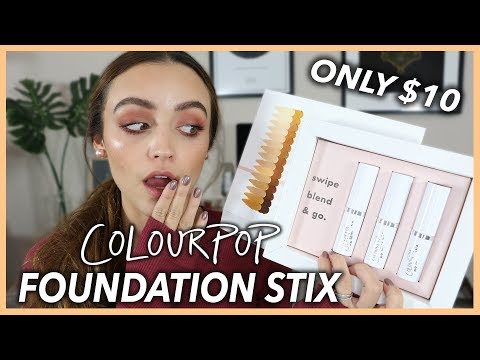 NEW COLOURPOP FOUNDATION STIX!!!  OMG!!!! - UC8v4vz_n2rys6Yxpj8LuOBA