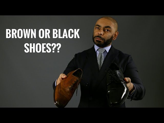 What Shoes To Wear With Black Pants Male