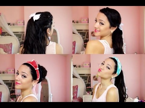 Back to school: GIRLY hairstyles ♡ - UCuVHOs0H5hvAHGr8O4yIBNQ