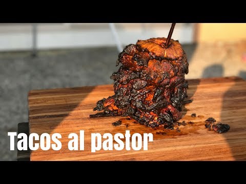 Tacos al pastor on the Pit Barrel Cooker - UC9YQK394ErVUG8GYozOAsUw