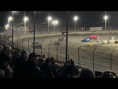 Pure  Stock Feature Race on Saturday 8-9-2024 sycamore speedway - dirt track racing video image