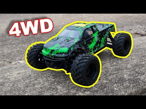 Mini RC Truck Ramping and Bashing - HBX Rampage 18859E - TheRcSaylors - UCYWhRC3xtD_acDIZdr53huA