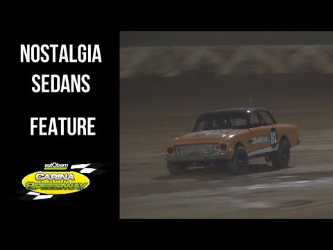 Nostalgia Sedans - Final - Carina Speedway - 27/12/2022 - dirt track racing video image