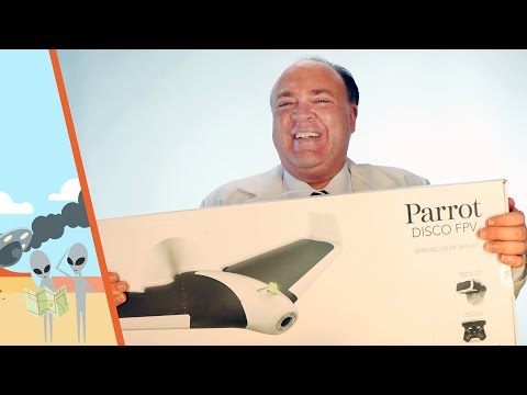 Parrot Disco FPV Drone Unboxing and Setup - UC7he88s5y9vM3VlRriggs7A