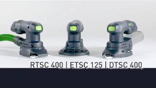 Festool aku- ja võrgutoitel taldlihvija RTSC 400 3,0 I-Set