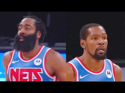 James Harden Shocks With Kevin Durant In Nets Debut! Nets vs Magic