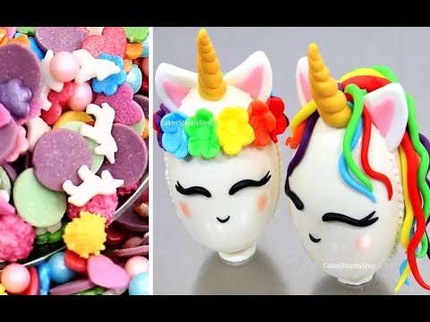 UNICORN PINATA Surprise Eggs with SURPRISES INSIDE by Cakes StepbyStep - UCjA7GKp_yxbtw896DCpLHmQ