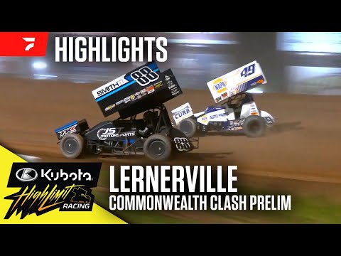 Commonwealth Clash Prelim | Kubota High Limit Racing at Lernerville Speedway 9/12/25 | Highlights - dirt track racing video image