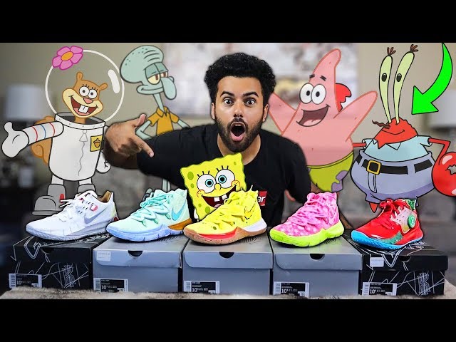 Squidward’s New Basketball Shoes