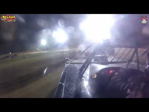 #22 Tim Petty - Cash Money Late Model - 7-27-2024 Nevada Speedway - In Car Camera - dirt track racing video image